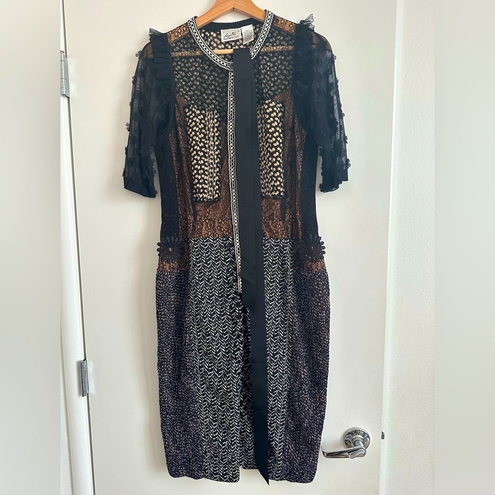 Anthropologie “beguile” dress by Byron Lars